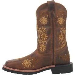 Dan Post Children's Gardenia Floral Honey Brown Leather Boots DPC2942 11 Dan Post Children's Gardenia Floral Honey Brown Leather Boots DPC2942 -Wildwest Boot Store 01 DPC2942 BG8 big d05e5f6d f5c3 4d9d 8a87 d2373c7a8ed1