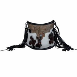 Myra Bag Ladies Configure Leather & Hairon Western Shoulder Bag S-3378