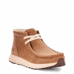 Ariat Ladies Spitfire Brown Bomber Lace-up Moccasin Shoes 10025952