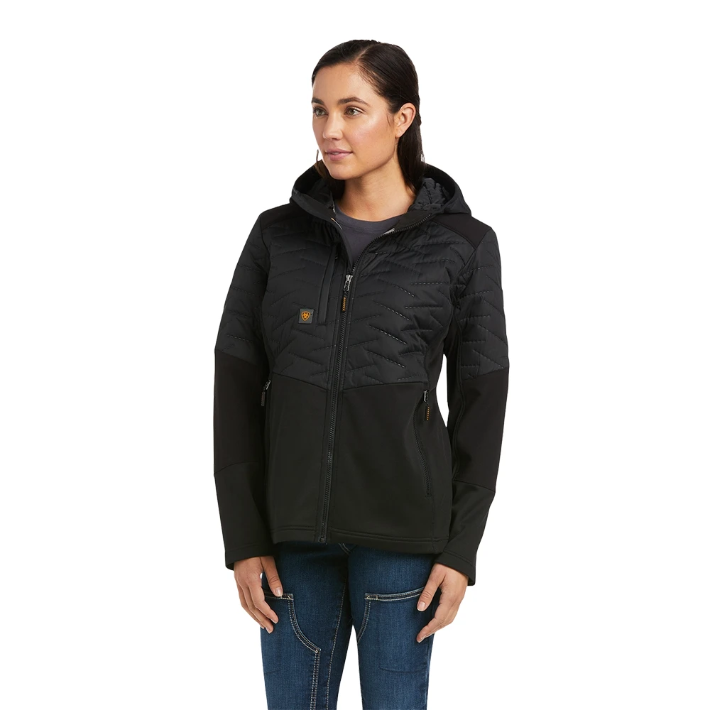Ariat Ladies Rebar Cloud 9 Insulated Black Jacket 10037511 1 Ariat Ladies Rebar Cloud 9 Insulated Black Jacket 10037511