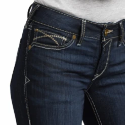 Ariat® Ladies Contessa R.E.A.L.™ Boot Cut Denim Jeans 10040800 8 Ariat® Ladies Contessa R.E.A.L.™ Boot Cut Denim Jeans 10040800 -Wildwest Boot Store 10040800b
