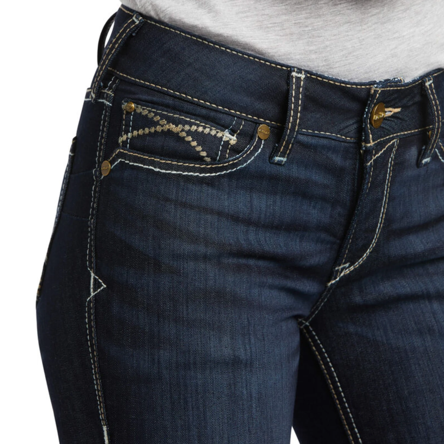 Ariat® Ladies Contessa R.E.A.L.™ Boot Cut Denim Jeans 10040800 4 Ariat® Ladies Contessa R.E.A.L.™ Boot Cut Denim Jeans 10040800 - Image 4