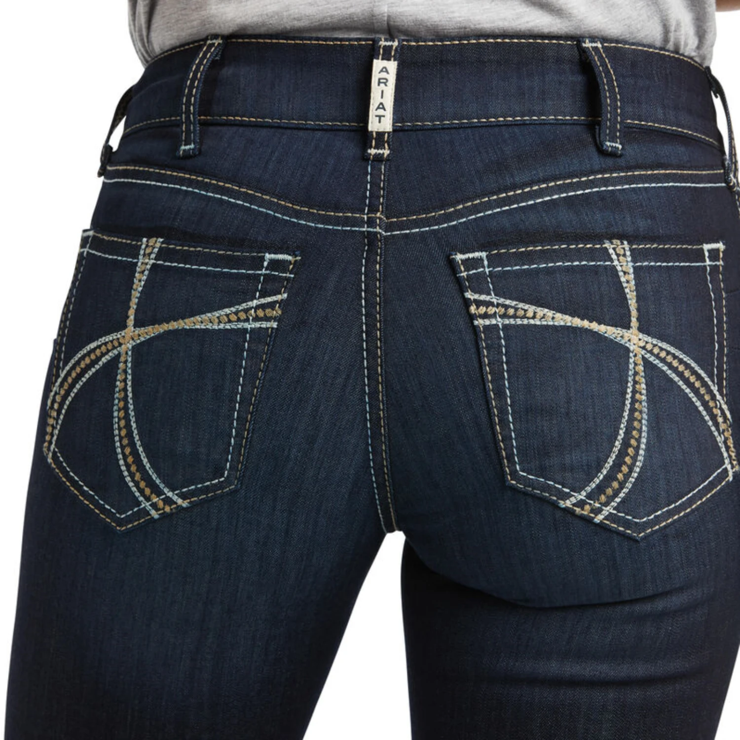 Ariat® Ladies Contessa R.E.A.L.™ Boot Cut Denim Jeans 10040800 5 Ariat® Ladies Contessa R.E.A.L.™ Boot Cut Denim Jeans 10040800 - Image 5