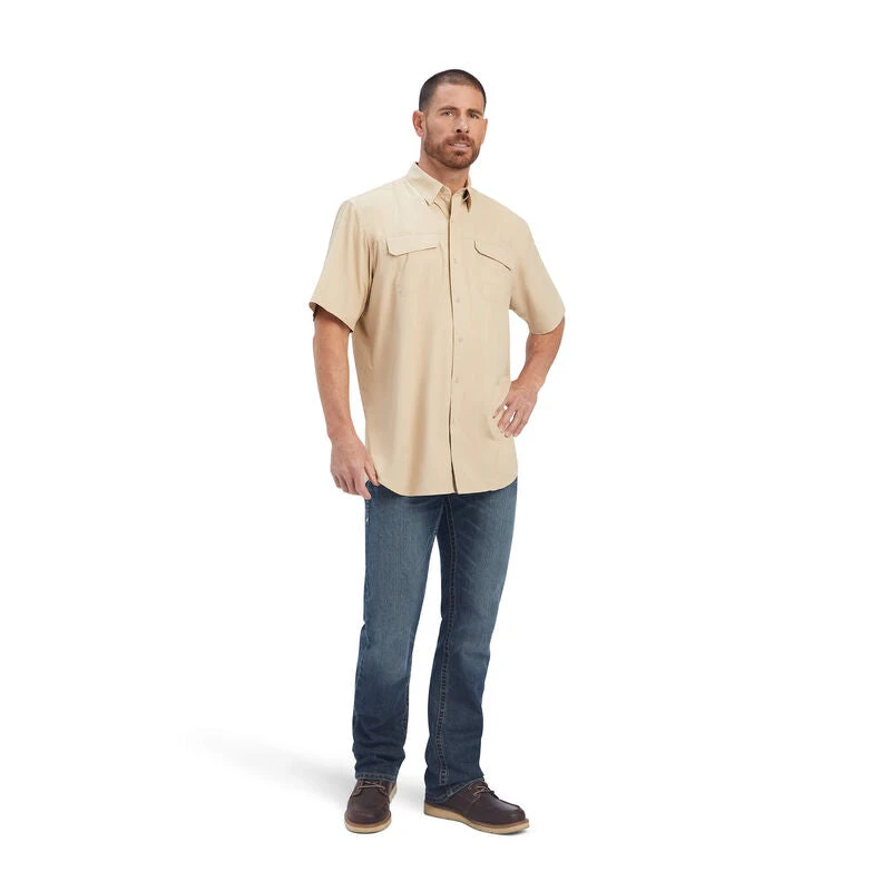 Ariat® Men's VentTEK™ Outbound Humus Button Down Shirt 10041121 3 Ariat® Men's VentTEK™ Outbound Humus Button Down Shirt 10041121 - Image 3