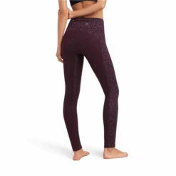 Ariat® Ladies E0S Lumina Full Seat Mulberry Red Leggings 10041314 -Wildwest Boot Store 10041314d