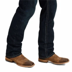 Ariat® Men's M5 Roadhouse Dark Wash Straight Leg Jeans 10043189 -Wildwest Boot Store 10043189f