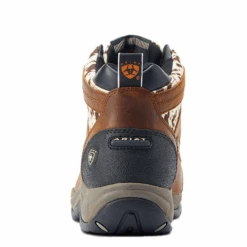 Ariat Ladies Terrain H2O Distressed Brown & Speckled Cow Print Boots 10044538 -Wildwest Boot Store 10044538e