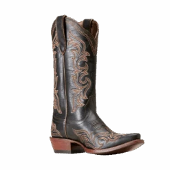 Ariat Ladies Hazen Ancient Black Western Boots 10046895