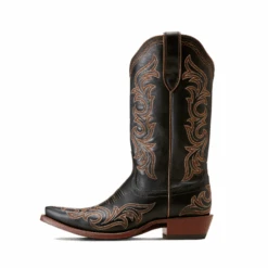 Ariat Ladies Hazen Ancient Black Western Boots 10046895 10 Ariat Ladies Hazen Ancient Black Western Boots 10046895 -Wildwest Boot Store 10046895e