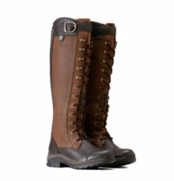 Ariat Ladies Berwick Max Waterproof Ebony Brown Boots 10047006 -Wildwest Boot Store 10047006ef