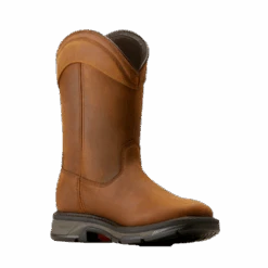 Ariat Men's 11" Workhog XT Wellington Distressed Brown Work Boots 10050832
