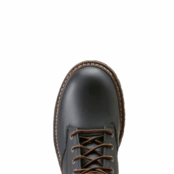 Ariat Men's Logger Shock Shield Black Waterproof Work Boots 10050842 -Wildwest Boot Store 10050842b 1