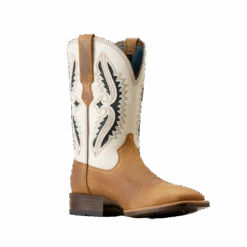 Ariat Men's Rowder VentTEK 360° Marbled Tan & White Western Boots 10050905