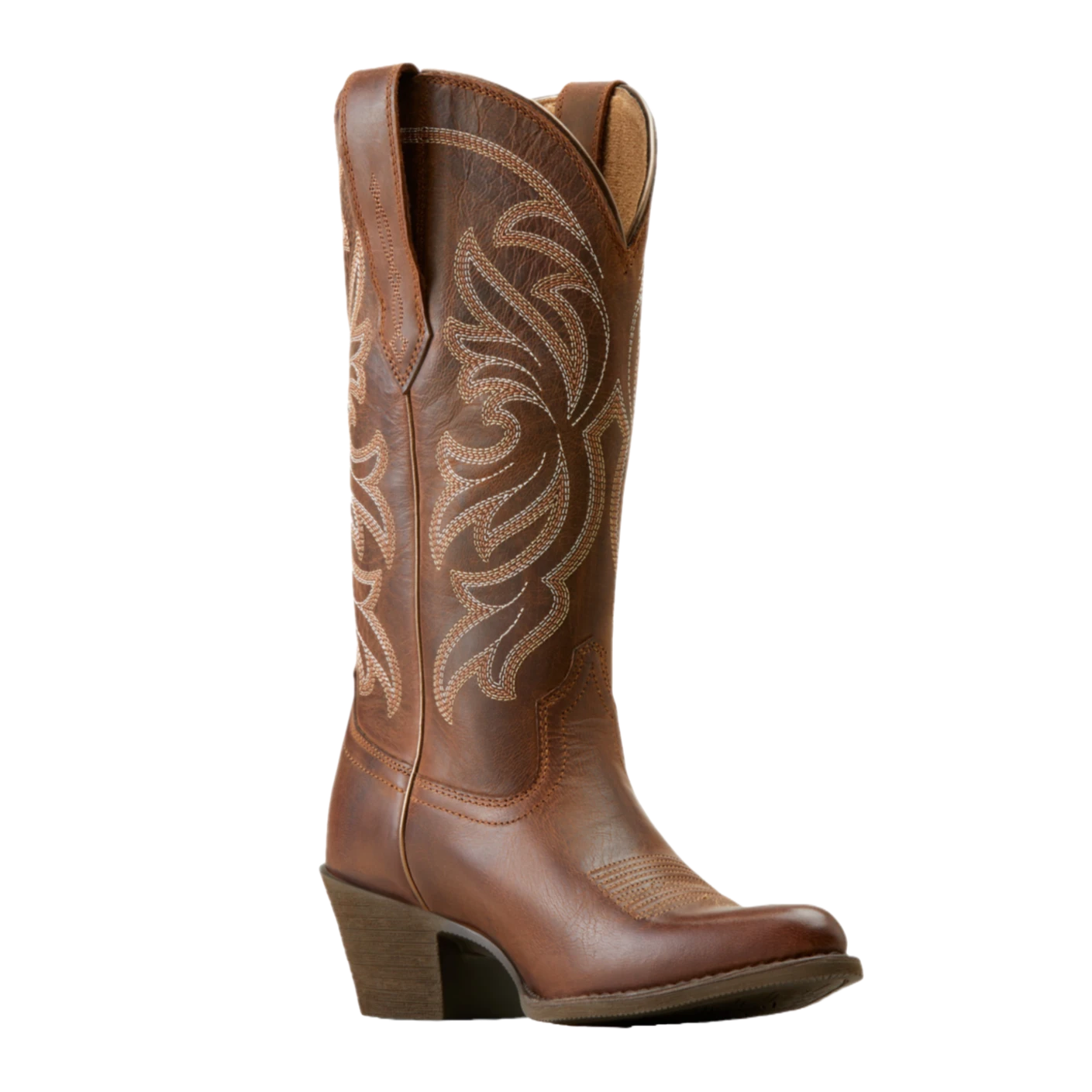 Ariat Ladies Heritage J Toe Stretchfit Sassy Brown Wester Boots 10051051 1 Ariat Ladies Heritage J Toe Stretchfit Sassy Brown Wester Boots 10051051