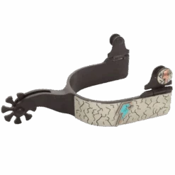 Reinsman Ladies Turquoise Lightning Spur