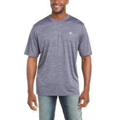 Ariat Men's Charger Graystone Graphic Flag Tee Shirt 10035177