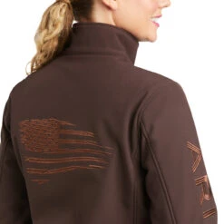 Ariat® Ladies Coffeebean Classic Team Softshell Jacket 10033520 -Wildwest Boot Store 1280 Ey0kOLx0liz3