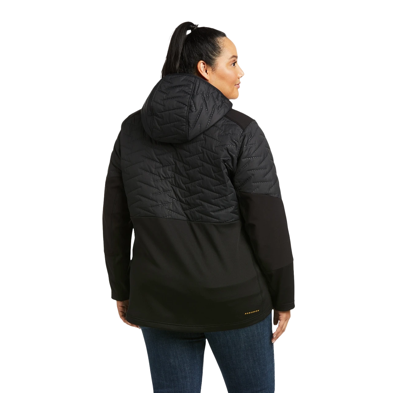 Ariat Ladies Rebar Cloud 9 Insulated Black Jacket 10037511 4 Ariat Ladies Rebar Cloud 9 Insulated Black Jacket 10037511 - Image 4