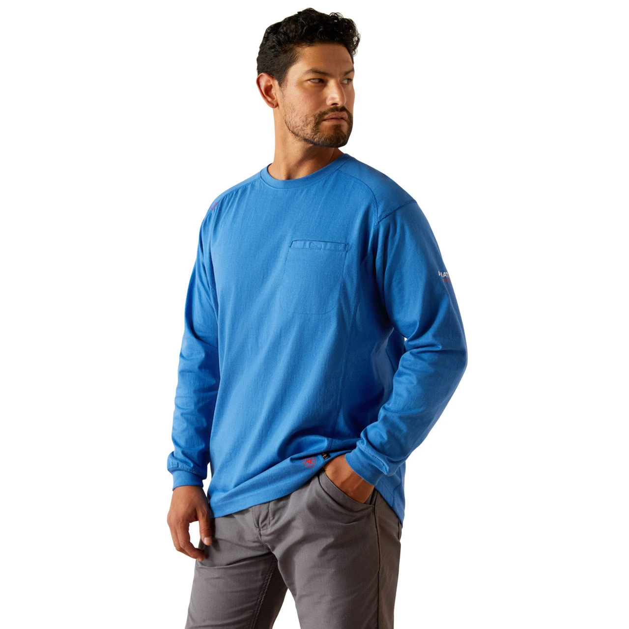 Ariat Men's FR Air True Grit T-Shirt 10054916 2 Ariat Men's FR Air True Grit T-Shirt 10054916 - Image 2