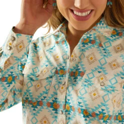 Ariat Ladies Everyday Western Long Sleeve Shirt 10060382 -Wildwest Boot Store 1280 YAErAK0sCl22oAwd
