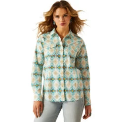 Ariat Ladies Everyday Western Long Sleeve Shirt 10060382