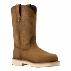 Ariat Men's Activator Argo Waterproof Distressed Brown Work Boots 10063861