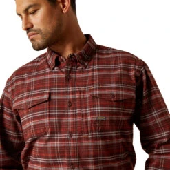 Ariat Men's Rebar Flannel DuraStretch Bitter Chocolate Work Shirt 10062522 6 Ariat Men's Rebar Flannel DuraStretch Bitter Chocolate Work Shirt 10062522 -Wildwest Boot Store 1280 oWGz4KxSOX271gIf