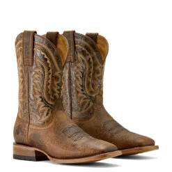 Ariat Men's Rock Ridge Saddle Brown Bison Western Boot 10063783 -Wildwest Boot Store 1280 oYDzHKH6rv241gQz