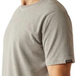 Ariat Men's Rebar Cotton Strong Standard Grey Heather T-Shirt 10054636 6 Ariat Men's Rebar Cotton Strong Standard Grey Heather T-Shirt 10054636 -Wildwest Boot Store 1280 w0TCds4TehA63Q3M