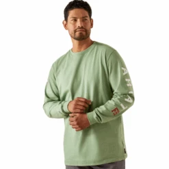 Ariat Men's Roughneck Skull Logo T-Shirt 10055095 -Wildwest Boot Store 133