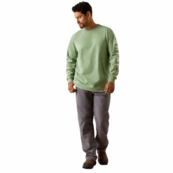 Ariat Men's Roughneck Skull Logo T-Shirt 10055095 -Wildwest Boot Store 1335