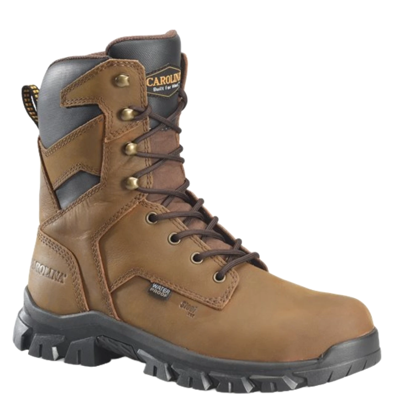 Carolina Boots Men's Gruntz Dark Brown Waterproof Steel Toe Work Boots CA3597 1 Carolina Boots Men's Gruntz Dark Brown Waterproof Steel Toe Work Boots CA3597