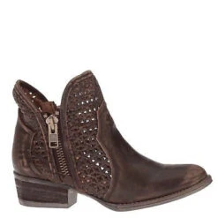 Circle G By Corral Ladies Brown Cutout Shortie Boots Q5019 9 Circle G By Corral Ladies Brown Cutout Shortie Boots Q5019 -Wildwest Boot Store 1 62ab7a14 e0cc 48b5 bfbc 4646614bffe0