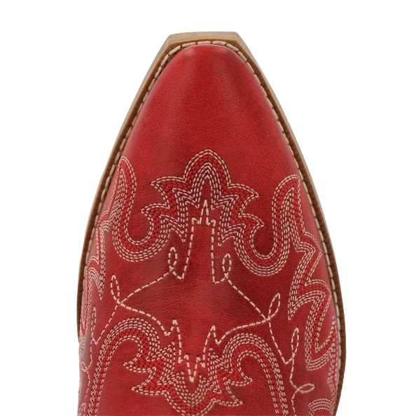 Durango Ladies OTH 8" Crimson Red Western Bootie DRD0490 2 Durango Ladies OTH 8" Crimson Red Western Bootie DRD0490 - Image 2