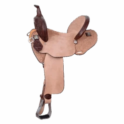 Circle Y 14" Great Oak Barrel Saddle In Walnut