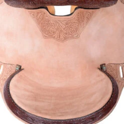 Circle Y 14" Great Oak Barrel Saddle In Walnut -Wildwest Boot Store 2234greatoak2