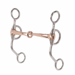 Weaver Professional Argentine Bit With Copper Snaffle 5"