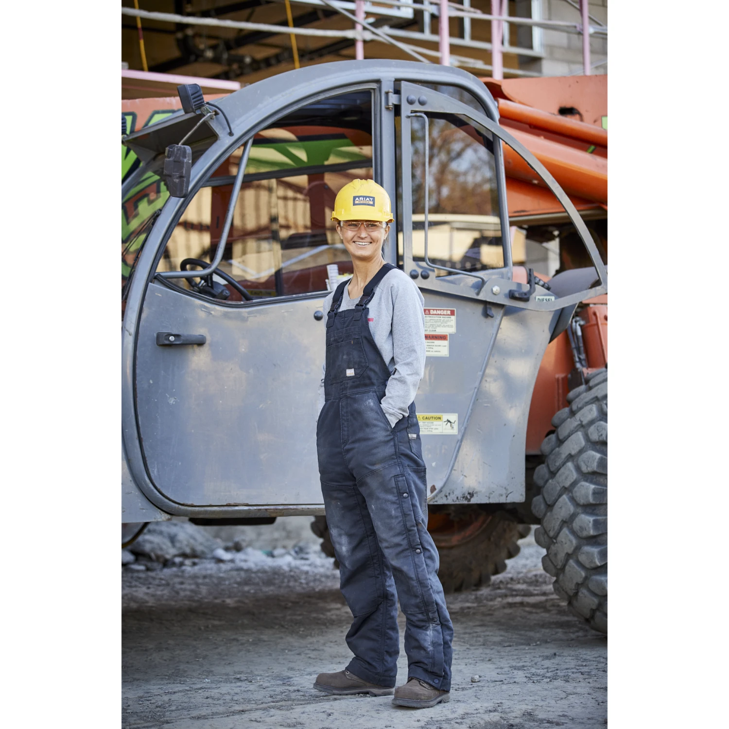 Ariat® Ladies Rebar DuraCanvas Insulated Black Work Overalls 10036669 6 Ariat® Ladies Rebar DuraCanvas Insulated Black Work Overalls 10036669 - Image 6