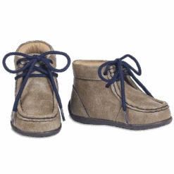 Double Carrel Children's Boy Smith Brown Casual Moccasin Shoes 4442702