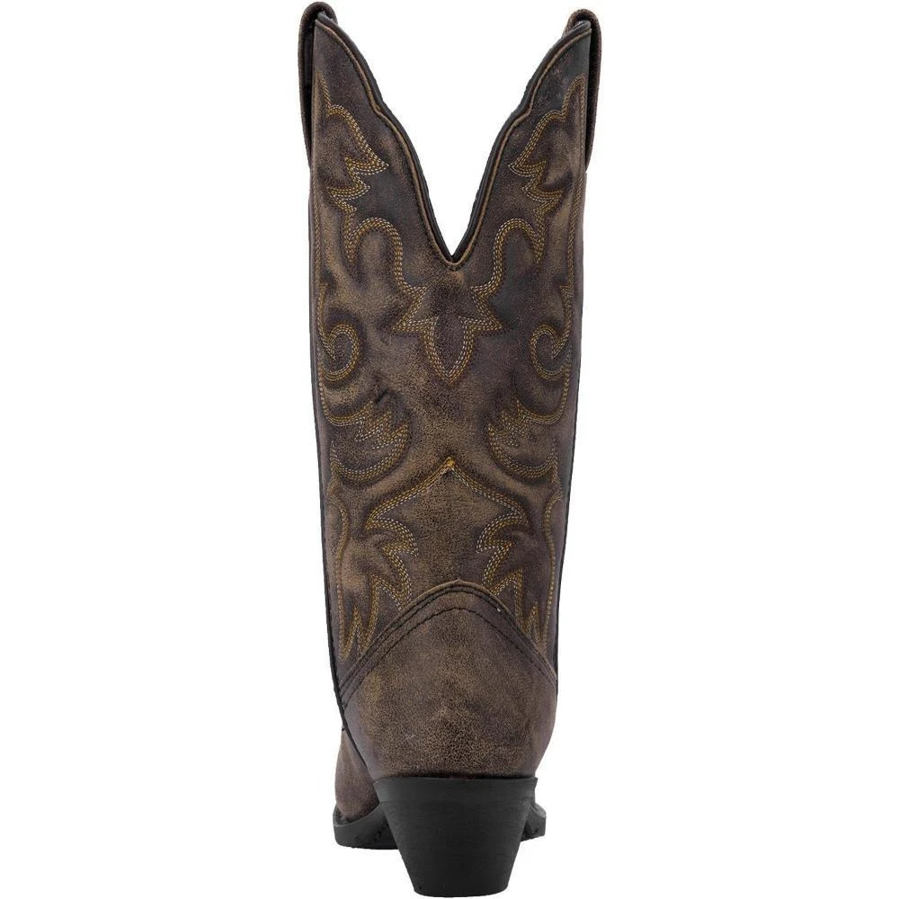 Laredo Ladies Access Black/Tan Goat Wide Calf Western Boot 51079 5 Laredo Ladies Access Black/Tan Goat Wide Calf Western Boot 51079 - Image 5