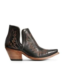Ariat Ladies Dixon Brooklyn Black Western Ankle Boots 10029653 11 Ariat Ladies Dixon Brooklyn Black Western Ankle Boots 10029653 -Wildwest Boot Store 57 3a3bfe56 a788 4a7b b9ac d3cb41f586e7