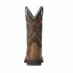 Ariat Ladies Delilah Round Toe Distressed Brown Boots 10021457 -Wildwest Boot Store 57 3ed8c786 654e 4492 97d6 b6c03f7cef46