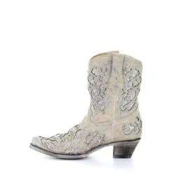 Corral Boots Corral Ladies Mariah White Glitter Inlay & Crystals Ankle Boots A3550 8 Corral Boots Corral Ladies Mariah White Glitter Inlay & Crystals Ankle Boots A3550 -Wildwest Boot Store 57 4b7fde52 d80c 49b8 9c70 260cd6eb980c