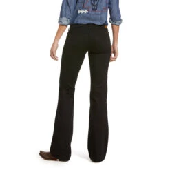 Ariat Ladies Trouser Forever Black Mid Rise Jeans 10033566