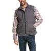 Ariat® Men's FR DuraLight Iron Grey Stretch Canvas Work Vest 10027868