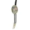 Double S Western Eagle & USA Flag Slide Bolo Tie 22612