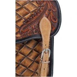 Tough 1 Basket Tooled Saddle Bag 6 Tough 1 Basket Tooled Saddle Bag -Wildwest Boot Store 61 9982 33a