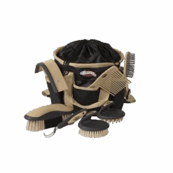 Weaver 7 Piece Grooming Kit Black/Tan