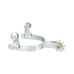 Tough 1 Youth Chrome Plated Spurs