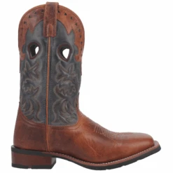 Laredo® Men's Ross Tan And Blue Western Boot 7948 -Wildwest Boot Store 7948 B